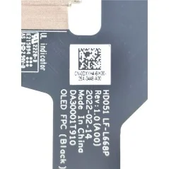 Cable flex video LVDS LF-L668P 0DXYH4 DA30001T910 para Dell XPS 15 9520 Precision 5570 - Bismatic.com