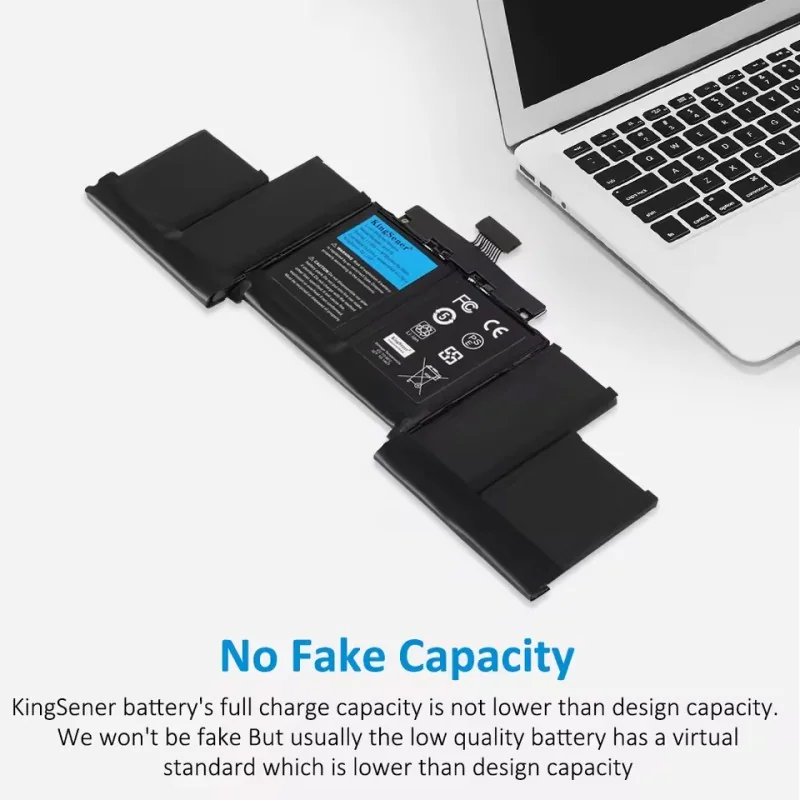 Batterie KingSener A1618 pour Apple MacBook Pro 15" Retina A1398 Année 2015 020-00079 MJLQ2LL/A MJLT2LL/A