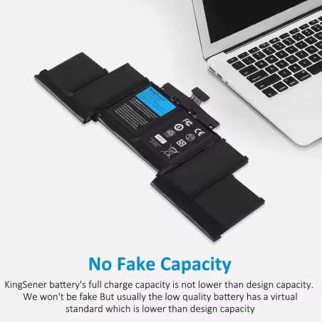 Batteria KingSener A1618 per Apple MacBook Pro 15" Retina A1398 Anno 2015 020-00079 MJLQ2LL/A MJLT2LL/A - Bismatic.com