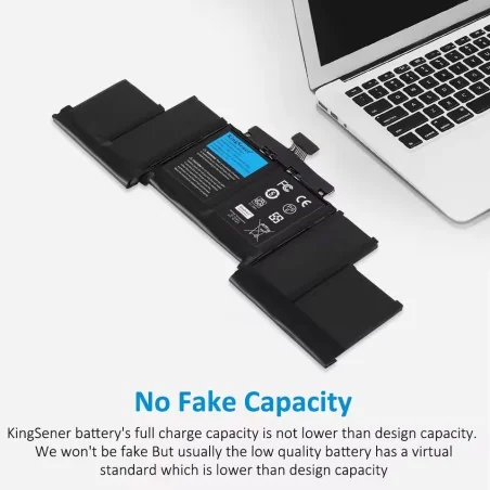 KingSener A1618 Battery for Apple MacBook Pro 15" Retina A1398 2015 Year 020-00079 MJLQ2LL/A MJLT2LL/A