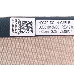 Cable alimentación DC-IN Power Jack 0Y3PD4 DC301018M00 para Dell Precision 17 7770 7780 M7770 M7780 - Bismatic.com