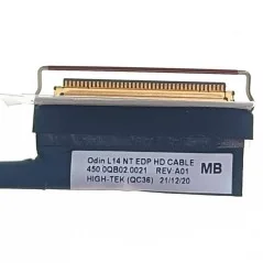 Cable flex video LVDS 06856F 450.0QB02.0001 450.0QB02.0021 450.0QB02.0011 para Dell Latitude 3435 E3435 - Bismatic.com