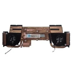 Module Ventilateur de Refroidissement pour Carte Graphique MSI Stealth 14 AI Studio A1VFG RTX40 MS-14K2 - Bismatic.com