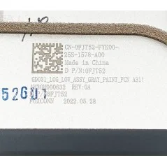 Scocca inferior 0FJT52 per Dell XPS 13 Plus 9320 (2022) - Bismatic.com