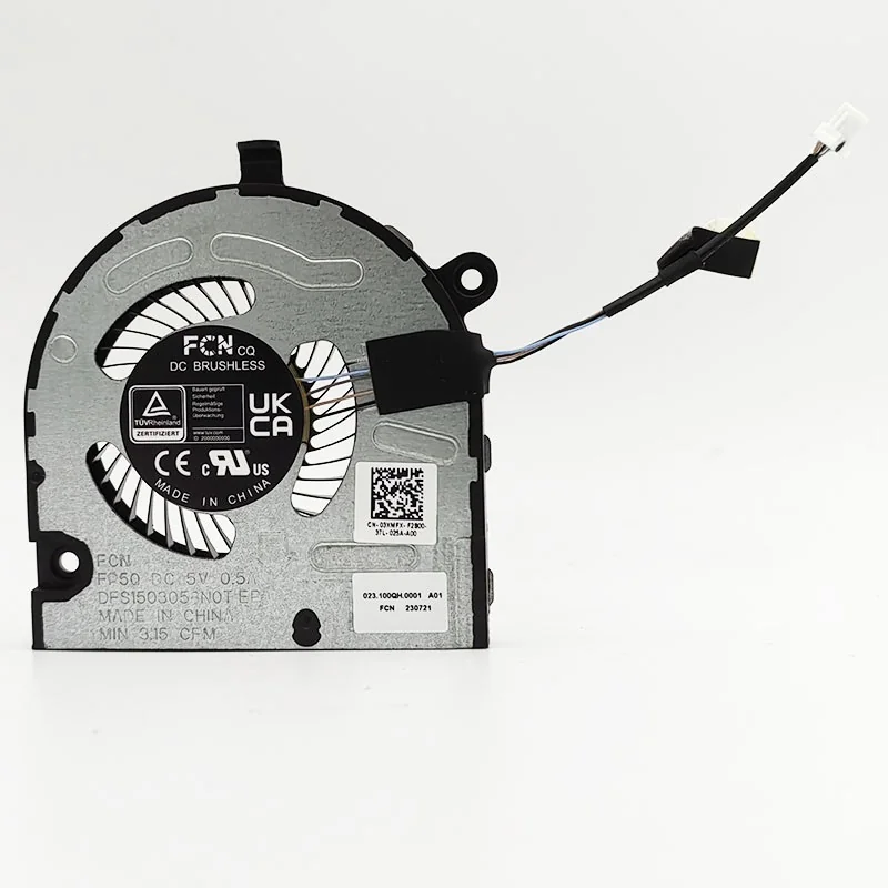 Ventilateur FP5Q 03XMFX pour Dell Inspiron 13 Pro 5320 5325 5330