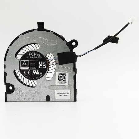 Fan FP5Q 03XMFX for Dell Inspiron 13 Pro 5320 5325 5330 - Bismatic.com