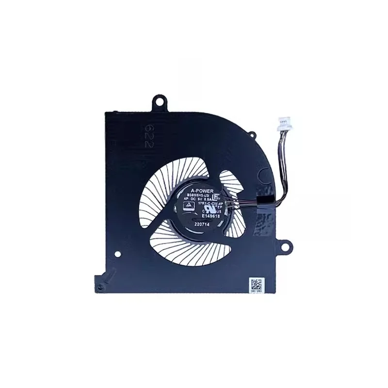 Ventilador CPU B5005HS-U3I para MSI Stealth 17M A12UE MS-17R1