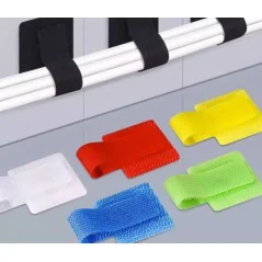 Bande Velcro avec Adhésif et Fixation de Type Boucle (Pack de 30)