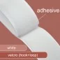 Velcro Tape (Hook + Loop) with Strong Adhesive