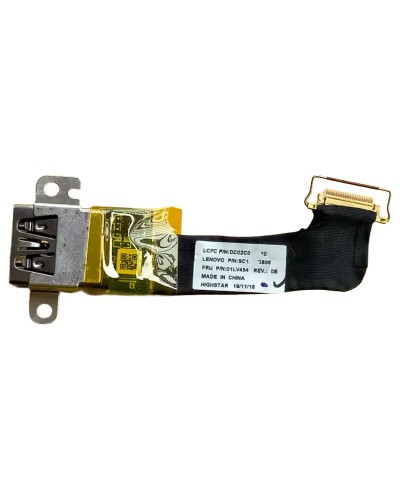 Cavo Flat porta USB 01YR420 01LV454 DC02C00C810 per Lenovo Thinkpad X1 Carbon 5th 6th - Bismatic.com