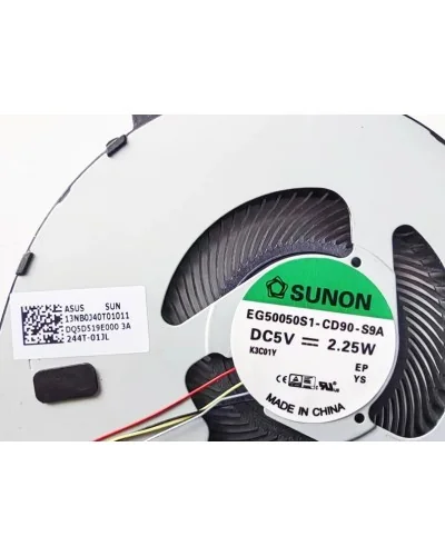 Fan 13NB0J40T01011 EG50050S1-CD90-S9A for Asus VivoBook S14 S430 X430 S4300U - Bismatic.com