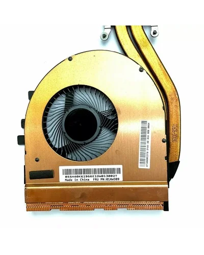 Fan heatsink set 01AW389 AT10A001DT0 for Lenovo Thinkpad T460p T470p - Bismatic.com