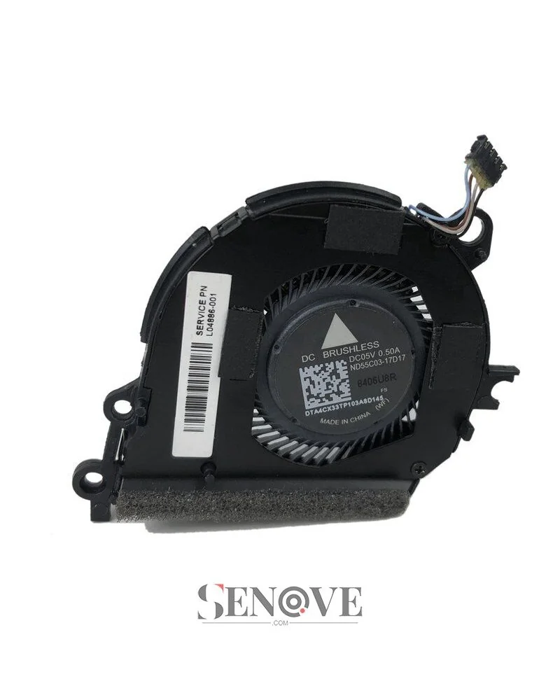 Fan ND55C03-17D17 L04886-001 for HP 13" Spectre X360 13t-ae000 TPN-Q199