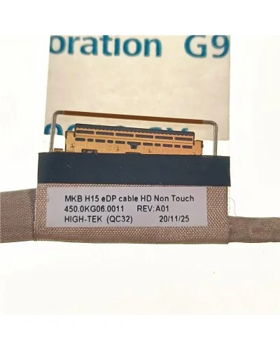 Cable flex video LVDS 0JV5N5 450.0KG06.0011 para Dell Inspiron 7500 7501 - Bismatic.com